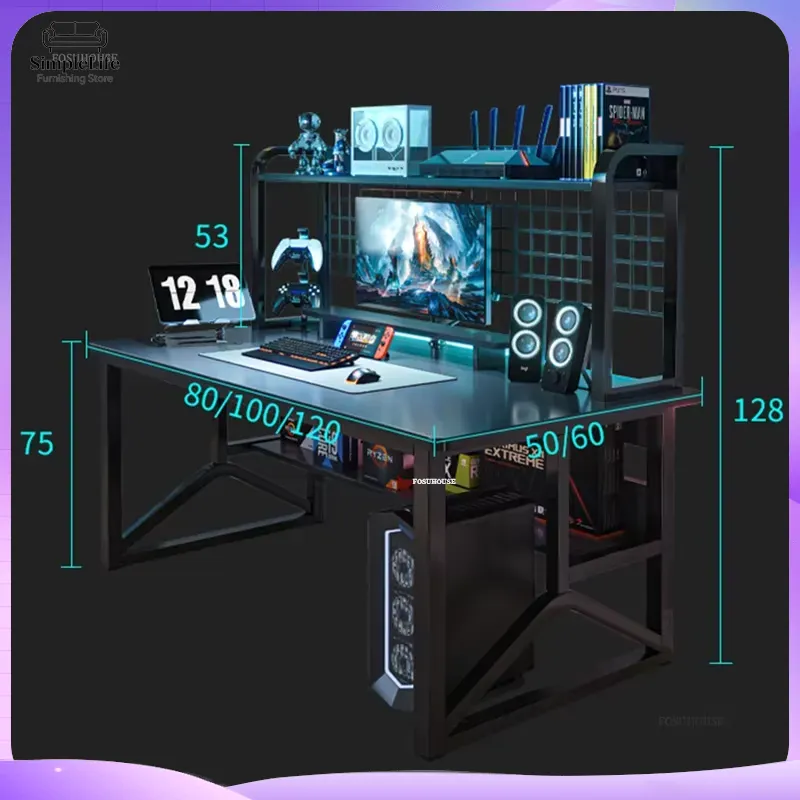 Esports Gaming School - 북유럽 컴퓨터 책상 e스포츠용 게임용 책상