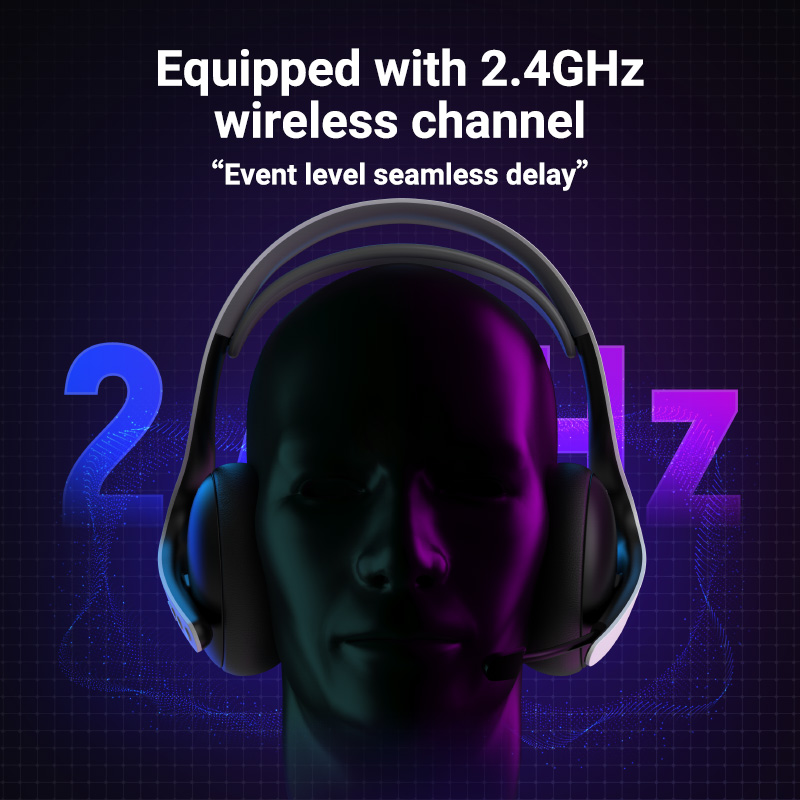 2.4G 무선/유선/BT A01 게이밍 헤드셋 (PS5 - Esports Gaming Video 리뷰 및 가격