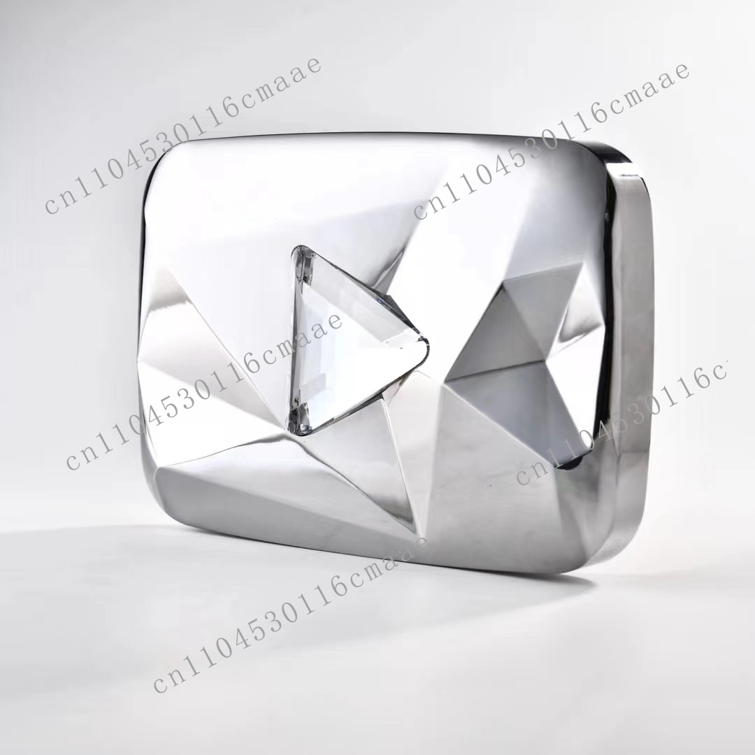 맞춤형 DIY 유튜브 플레이 버튼 상패 전통 스타일 금 - Esports Gaming Trophy 리뷰 및 가격