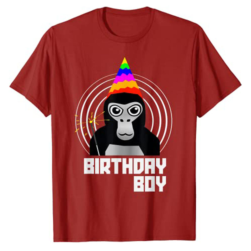 고릴라 태그 생일 소년 VR 게이머 셔츠 (남아용) 십 - Esports Gaming Shirts 리뷰 및 가격