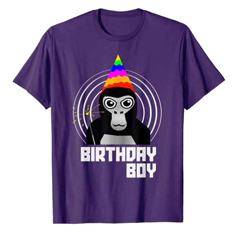 고릴라 태그 생일 소년 VR 게이머 셔츠 (남아용) 십 - Esports Gaming Shirts 리뷰 및 가격
