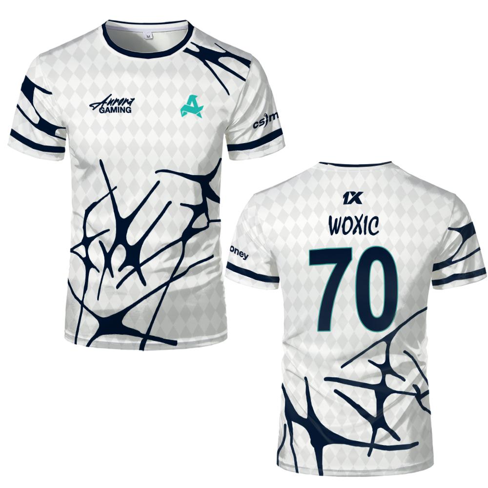 전자 스포츠 팀 오로라 게임 저지 티셔츠 XANTARE - Esports Gaming Shirts 리뷰 및 가격